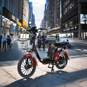 500W Pedal Assisted Road Electric Bicycle Electric Scooter Moped with Pedal Other Electric Bike