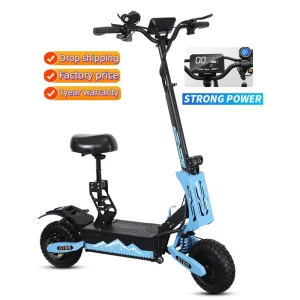 5600w Fast Speed Electric Scooter Fold Scooter GT08 2 Wheels 11 Inch Off Road Tire Adult Escooter Manufacturer
