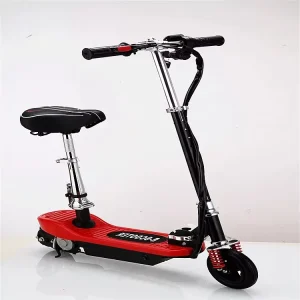 6 Inch Electronic Folding Electric Scooter with 120W Motor 65kg Load Capacity 10 15KM Range 11 20km h Speed