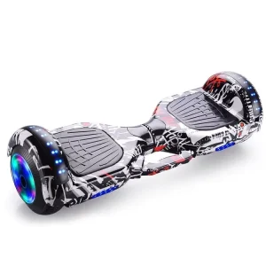 6.5 inch Self Balancing Scooter Hoverboard with Luminous Wheel Top Front LED Light Bluetooth with Handle