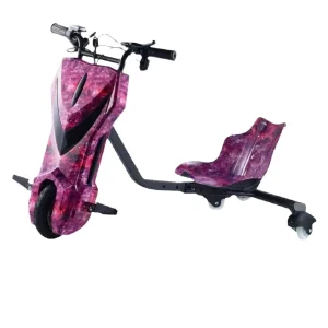 6.5inch 8inch New Model Children’s Adults’ Electric Three Wheel for Music Iron Body Drift Car Kart Front Brake Scooter