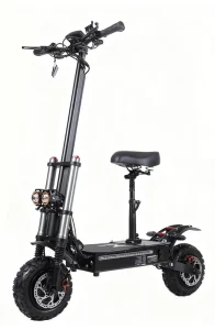 6000W Dual Motor Powerful Electric Scooters 11”0ff road Vacuum Tyre Self balancing Off Road E Scooter for Adults
