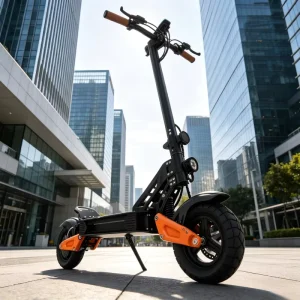 800W Electric Scooter 11 Inch Offroad Tire Foldable Adult Scooter 48V Lithium Battery UK Ready to Ship