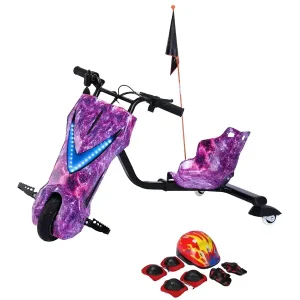 8inch Electric 360 Drifting Scooter Drift Tricycle Motorized Drift Trike