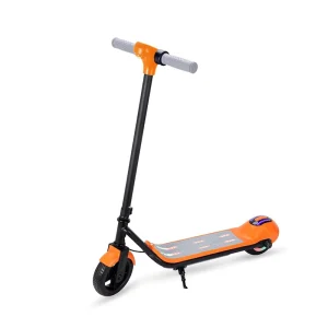 Adjustable 24V Mini Electric Scooter for Kids Foldable 2 Wheel with Seat & Light Included Plastic Wheels