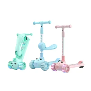 Adjustable Foldable Children Foot Scooters Kids Kick Scooter Kids Scooter 3 Wheel Children