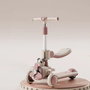 Adjustable Height Children Girl Foot Scooter Baby Kid’s Folding Balance Kick Scooter