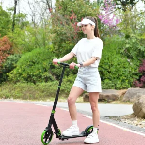 Adjustable Height Foldable Kick Scooter for Kids and Adults Adult Foot Scooter