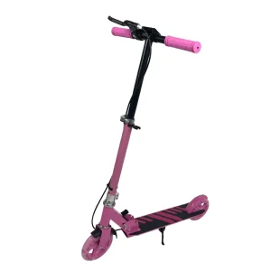 Adjustable Height Kick Scooter 145mm Wheels Foldable Front Tube and Handlebar Kids Scooter