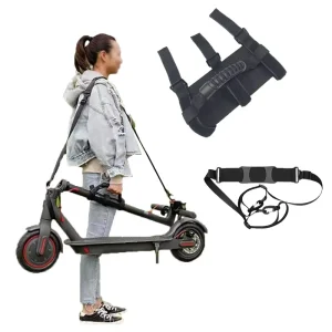 Adjustable Scooter Shoulder Strap Kick Scooter Carrying Strap Grab Handle Set Electric Scooter Accessories