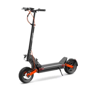 Adult 10-Inch Electric Scooter with 600W Motor Used 48v Citycoco Kick & Foot Scooter for City Travel