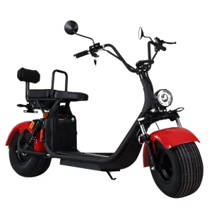 Adult Electric Citycoco Two-wheel Scooter 60V 20AH Battery 12″ Big Tire 65KM Range Waterproof 350W Motor Smart 65km/h