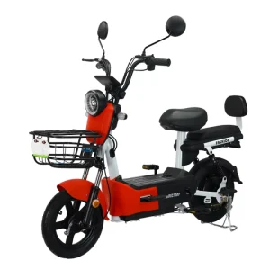 Adult Electric Motorcycle 350w 48v 20ah Electric Mobility Scooter Electric Moped With Pedal