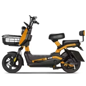 Adult Electric Scooter Moped City Bike Front Hub Motor Steel Frame Digital Smart Electronic Sensor 350W Hebei