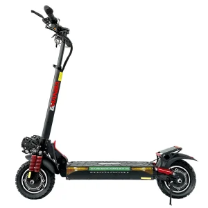 Adult Electric Scooter with Dual Suspension 10″ Off-Road Tires Hand Brake
