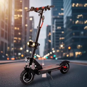 Adult Foldable Electric Scooter Aluminum Alloy Dual Shock Absorption 35km Range 18km/h Speed 220kg Load Waterproof Commuter