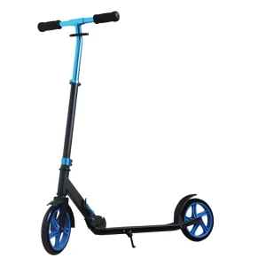 Adult Folding Foot Push Kick Urban City Big Wheel Scooter with Unique Folding Mechanism