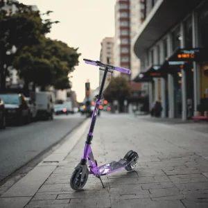 Adult Folding Kick Scooter with Big Planar Air Wheel Foot Scooter