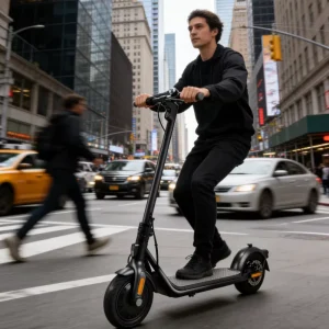 Adult Intelligent Electric Scooter Foldable 350 watt Motor Aluminum Alloy Frame 30km/h Enhanced Load bearing
