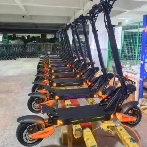 Adult Off Road Electric Scooter 10 Inch Brushless 1000W Lithium Battery 60-80km Range >65km/h Electric Scooter