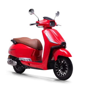 Adult Scooter White Color 9L Fuel Tank Volume Air Cooled Motorcycle Engines Single Cylinder Gas Scooters