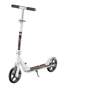 Adult Scooter with Foot Pedal Foldable Adjustable Height Two Wheeled