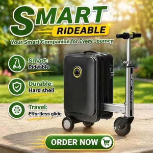 Airwheel SE3SL Powerful Motor Electric Telescopic Handle Scooter Suitcase Intimate Design Ultra Light Luggage Case