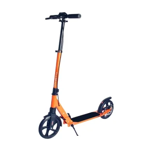 Aluminium Adult Pro Kick Scooter 2 Wheel Foot Pedal Push Scooter on Second Folding