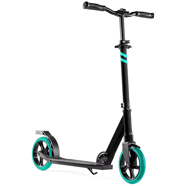 Aluminum Alloy Kick Scooter for Adults and Teenagers Planar PU Wheel Drift Skateboard Foldable Design