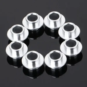 Aluminum Skateboard Bearings Spacer Sleeve Replacement Wheel Bearing Bushings for Roller Skates Scooters Skateboard Wheels