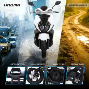 Avenis 125cc Muffler EFI Jinlang 125cc 150cc Engine Avenis125 Gasoline Scooters