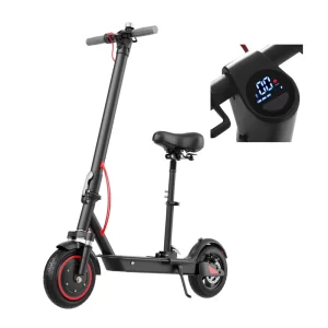 Ayuebu China High Speed Aluminum Alloy Lithium Battery 350W Brushless Motor Electric Scooter Adults Seat Foldable
