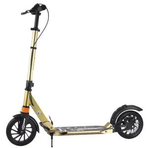 Baby Aluminum Alloy Foldable Two Wheel Kick Scooter for Kids with Shock Absorption and Height Adjustable