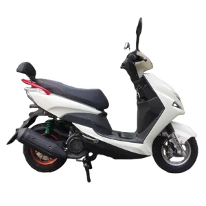Barato Ciclomotor Gasoline Scooter 125cc 150cc Single Cylinder 4 Stroke Air Cooled Engine CVT Drive Train 6L Tank Capacity