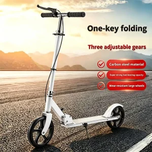Best Selling Foldable Foot Scooter for Adults PU Wheel Kick Scooters for Exercise