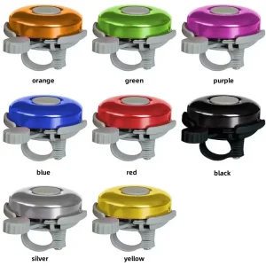 Bike Accessories Safety Scooter Aluminum Alloy Handlebar Horn Alarm Loud Crisp Clear Cycling Ringer Bicycle Ring Bike Bell