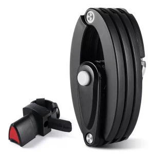 Bike Foldable Password Lock Anti Theft Safety Security Electric Bicycle Lock Chain Cable Padlock Cycling Accessories