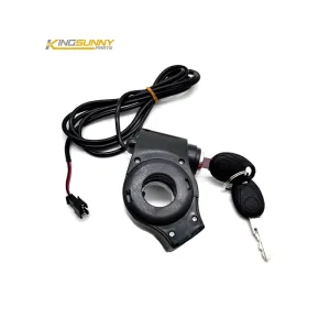 Black Ignition Key for KUGOO M4 Electric Scooter Spare Parts E Scooter Power Switch Repair Replacement Accessories