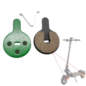 Brake Pads Replacement Accessory 1 Pair Folding Electric Scooter Caliper Brake Disc Braking Parts for KUGOO KIRIN KuKirin G2 Max