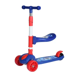 Bulk Cost Effective Three Wheel Foldable Child Toy Outdoor Kick Scooter