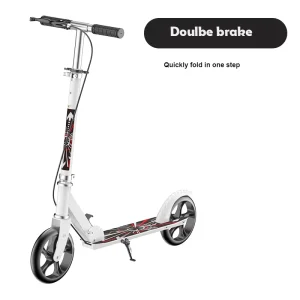 Bulk Inventory Cost Effective Foldable Two-Wheel Aluminum Lightweight Baby Scooter for Kids Outdoor Use