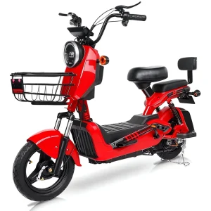 CKD 350W 48V 2 Wheel Electric City Bike Moped Scooter Electric Bicycle with Pedals