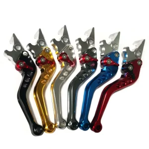 CNC Aluminum Adjustable Motorcycle Brake Clutch Levers for Scooter Moped Monkey Bike Grom MSX125 Modified Handle Accessories