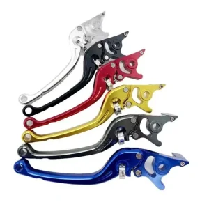 CNC Aluminum Alloy Motorcycle Clutch Brake Handle Levers Fit Most Model Scooters Modification Customized