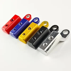 CNC Motorcycle Scooter Rearview Mirror Bracket Electric Extension Navigation Aluminum Alloy Frame