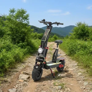 CS 792 Electric Off Road Scooter 150km Range 14 Inch Tyres 3000W Brushless Motor >65km h Max Speed Lithium Battery 15Ah