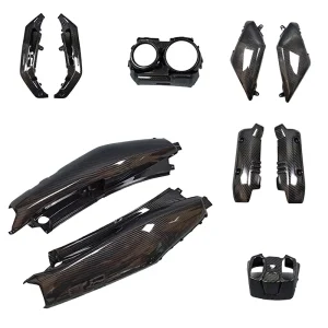 Carbon Fiber Color Motorcycle ABS Plastic Body Parts for 200 150 CC Scooter