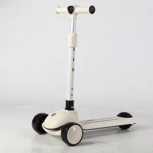Children Foot Scooter Folding Kick Scooter Kids Adjustable Height for Boy and Girl PU Wheel With Light Music