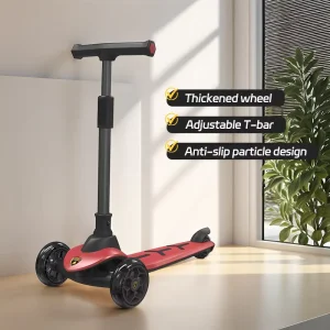 Children’s Festival Gift Cool Scooter 3 6 15 Year Old Middle and Large Children Flash Wheel Single Foot Sliding Wheel