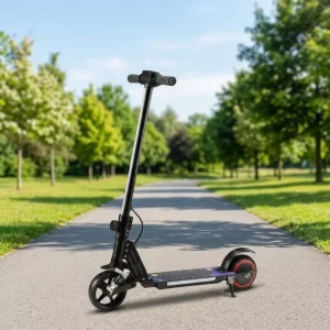 Children’s Outdoor Light Up Two Wheel Small Foldable A alloy Electric Scooter with 14km/h Max Speed E Scooter